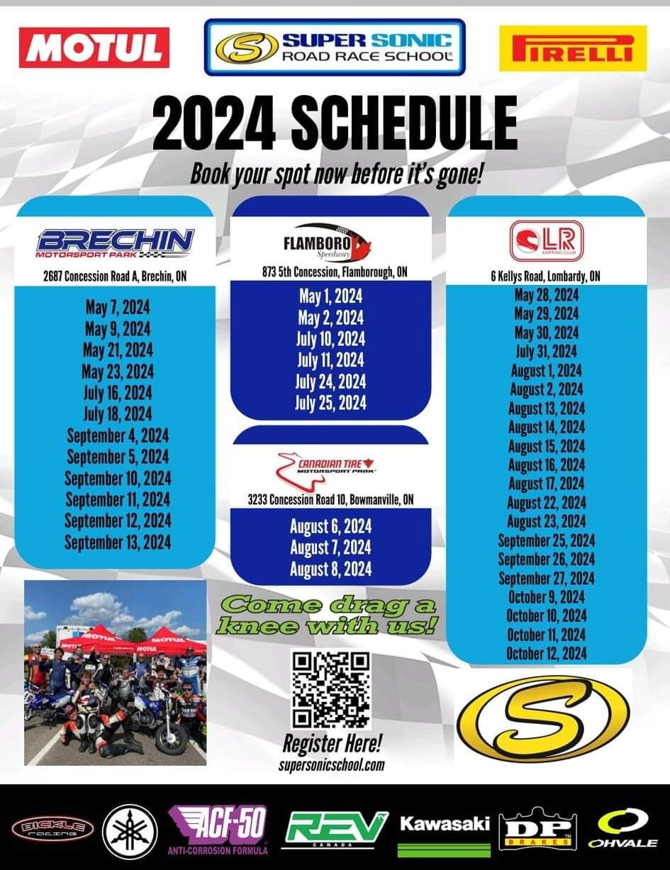 Flyer 2024 SSRRS Schedule