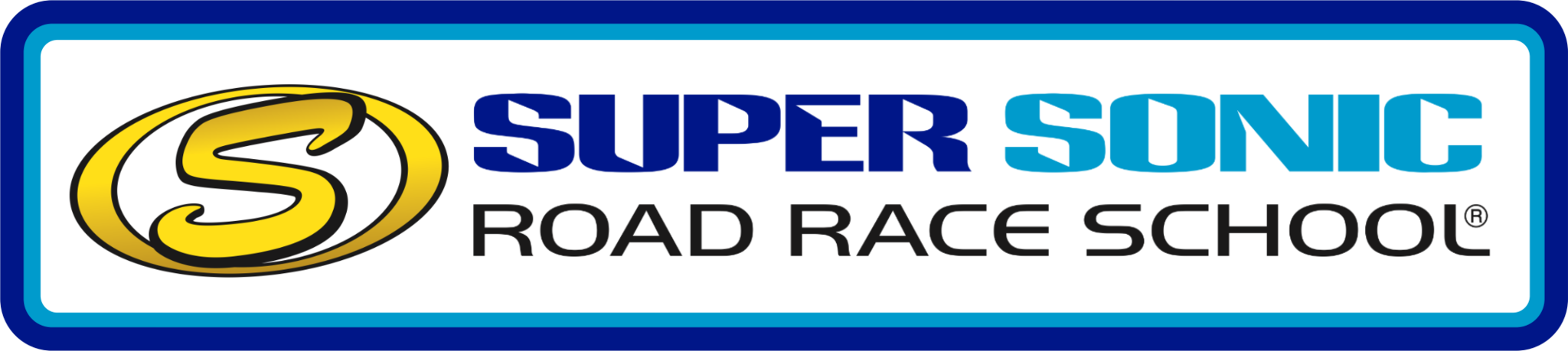 Super Sonic Road Race School Stickers